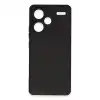 Xiaomi Redmi Note 13 Pro Plus Kılıf Nano İçi Kadife Silikon - Siyah