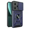 Xiaomi Redmi Note 13 Pro Plus Kılıf Pars Lens Yüzüklü Silikon - Lacivert
