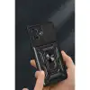 Xiaomi Redmi Note 13 Pro Plus Kılıf Pars Lens Yüzüklü Silikon - Lacivert