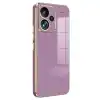 Xiaomi Redmi Note 13 Pro Plus Kılıf Volet Silikon - Mor