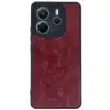 Xiaomi Redmi Note 14 4g Kılıf Aras Deri Kapak - Bordo