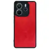 Xiaomi Redmi Note 14 4g Kılıf Aras Deri Kapak - Kırmızı