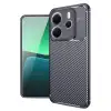 Xiaomi Redmi Note 14 4g Kılıf Auto Focus Karbon Kapak - Lacivert