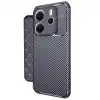 Xiaomi Redmi Note 14 4g Kılıf Auto Focus Karbon Kapak - Lacivert