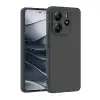 Xiaomi Redmi Note 14 4g Kılıf First Silikon - Siyah