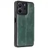 Xiaomi Redmi Note 14 4g Kılıf Flip Cover - Koyu Yeşil