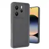 Xiaomi Redmi Note 14 4g Kılıf Viera Silikon - Gri