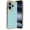 Xiaomi Redmi Note 14 4g Kılıf Volet Silikon - Açık Yeşil