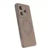 Xiaomi Redmi Note 14 4g Regal Magsafe Standlı Kapak - Çöl Titanyum