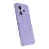 Xiaomi Redmi Note 14 4g Regal Magsafe Standlı Kapak - Lila
