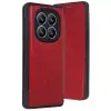 Xiaomi Redmi Note 14 Pro 4g Kılıf Flip Cover - Kırmızı