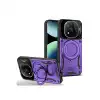 Xiaomi Redmi Note 14 Pro 4g Kılıf Joy Lens Standlı Kapak - Mor
