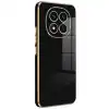 Xiaomi Redmi Note 14 Pro 4g Kılıf Volet Silikon - Siyah