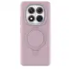 Xiaomi Redmi Note 14 Pro 4g Regal Magsafe Standlı Kapak - Açık Pembe