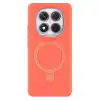 Xiaomi Redmi Note 14 Pro 4g Regal Magsafe Standlı Kapak - Turuncu