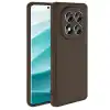 Xiaomi Redmi Note 14 Pro 5g Kılıf First Silikon - Kahverengi