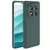 Xiaomi Redmi Note 14 Pro 5g Kılıf First Silikon - Koyu Yeşil