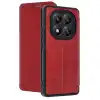 Xiaomi Redmi Note 14 Pro 5g Kılıf Flip Cover - Kırmızı