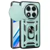Xiaomi Redmi Note 14 Pro 5g Kılıf Pars Lens Yüzüklü Silikon - Yeşil