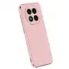 Xiaomi Redmi Note 14 Pro 5g Kılıf Volet Silikon - Pembe