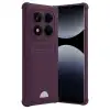 Xiaomi Redmi Note 14 Pro Plus Kelvin Kartvizitli Silikon - Derin Mor