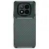 Xiaomi Redmi Note 14 Pro Plus Kılıf Auto Focus Karbon Kapak - Koyu Yeşil