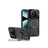 Xiaomi Redmi Note 14 Pro Plus Kılıf Joy Lens Standlı Kapak - Siyah