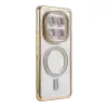 Xiaomi Redmi Note 15 4g Joke Simli Magneticsafe Kılıf - Gold