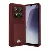 Xiaomi Redmi Note 15 4g Kelvin Kartvizitli Silikon - Bordo