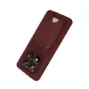 Xiaomi Redmi Note 15 4g Kelvin Kartvizitli Silikon - Bordo