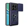 Xiaomi Redmi Note 15 4g Pars Lens Yüzüklü Silikon - Lacivert