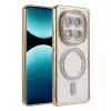 Xiaomi Redmi Note 15 Pro 4g Joke Simli Magneticsafe Kılıf - Gold