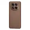 Xiaomi Redmi Note 15 Pro 4g Thermax Silikon Kılıf - Kahverengi