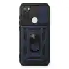 Xiaomi Redmi Note 8 Kılıf Pars Lens Yüzüklü Silikon - Lacivert