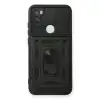 Xiaomi Redmi Note 8 Kılıf Pars Lens Yüzüklü Silikon - Siyah