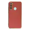 Xiaomi Redmi Note 8 Kılıf Volet Silikon - Kırmızı