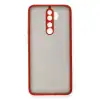 Xiaomi Redmi Note 8 Pro Kılıf Montreal Silikon Kapak - Kırmızı