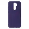 Xiaomi Redmi Note 8 Pro Kılıf Nano İçi Kadife Silikon - Mor