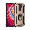 Xiaomi Redmi Note 8 Pro Kılıf Sofya Yüzüklü Silikon Kapak - Gold