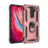 Xiaomi Redmi Note 8 Pro Kılıf Sofya Yüzüklü Silikon Kapak - Rose