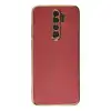 Xiaomi Redmi Note 8 Pro Kılıf Volet Silikon - Kırmızı