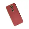 Xiaomi Redmi Note 8 Pro Kılıf Volet Silikon - Kırmızı