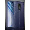 Xiaomi Redmi Note 9 Kılıf Auto Focus Kapak - Lacivert