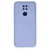 Xiaomi Redmi Note 9 Kılıf Nano İçi Kadife Silikon - Lila