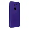 Xiaomi Redmi Note 9 Kılıf Nano İçi Kadife Silikon - Mor