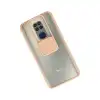 Xiaomi Redmi Note 9 Kılıf Palm Buzlu Kamera Sürgülü Silikon - Pembe