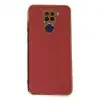 Xiaomi Redmi Note 9 Kılıf Volet Silikon - Kırmızı