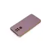 Xiaomi Redmi Note 9 Kılıf Volet Silikon - Mor