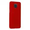 Xiaomi Redmi Note 9 Pro Kılıf Nano İçi Kadife Silikon - Kırmızı