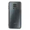 Xiaomi Redmi Note 9 Pro Kılıf Razer Lensli Silikon - Gümüş